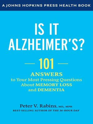 cover image of Is It Alzheimer's?